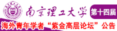 扒逼任你操南京理工大学第十四届海外青年学者紫金论坛诚邀海内外英才！